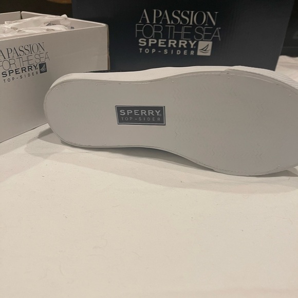 Woman’s Sperry topsiders glitter black size 5.5 - Picture 11 of 14